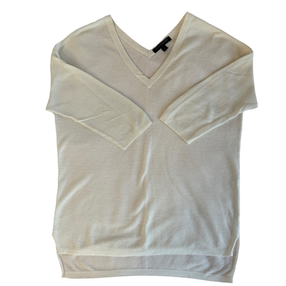 Banana Republic V-Neck Sheer like Knit Sweater
